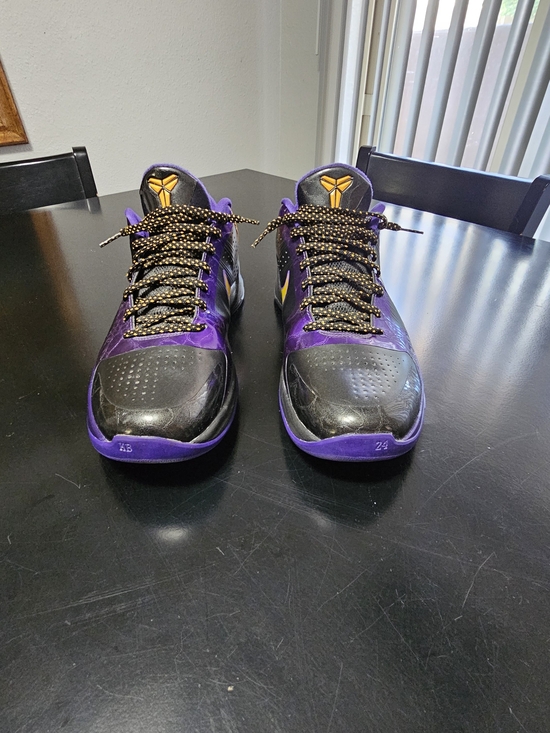 Nike Zoom Kobe 5 \'Lakers Away Size 11 And Adidas XL Kobe Bryant Shirt. main image 6